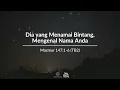 Lagu DIA YANG MENAMAI BINTANG, MENGENAL NAMA ANDA - Daily Scripture Reading 26 Januari 2026