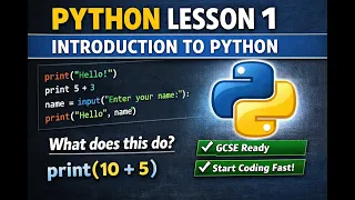 GCSE Python Made Easy Learn Coding Fast for Complete Beginners