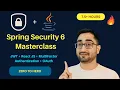Spring Security 6 Masterclass with ReactJS OAuth2 and JWT by Building a Project