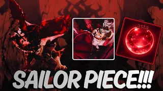 UPDATE DE BLACK COVER!!!🔪 FARMANDO ITENS🤑! E FARM BOSS👿! #sailorpiece #live #roblox