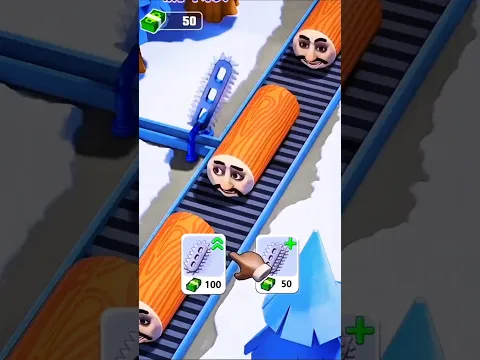 Wooden Cutting Chaos! 😱 #trending #shorts #crazygameplay