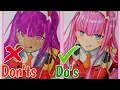 Don ts vs Do s How to color Anime Girl Drawing COPIC OHUHU TOUCH FIVE