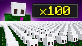 TENGO 100 CLONES PARA PASARME MINECRAFT