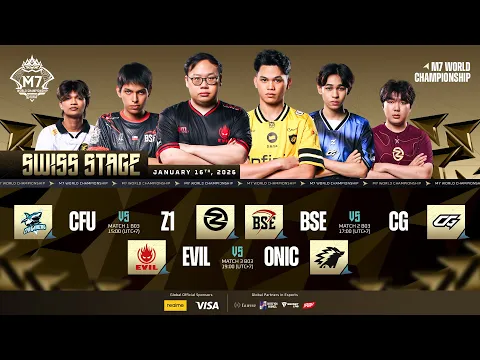Video Thumbnail: 🔴 LIVE | SWISS STAGE DAY 6 | M7 World Championship | (ENG)