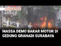 Download Lagu Massa Aksi Demo di Surabaya Membakar Sepeda Motor di Gedung Grahadi | Liputan 6