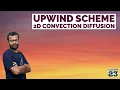 Solving 2D Convection Diffusion Problems using Upwind Scheme Lecture 23 SFFP