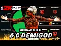 Download Lagu THIS DEMIGOD 1V1 BUILD BROKE NBA2K26 - CONFIRMED BEST 6’6 1V1 BUILD IN THE GAME! BEST BUILD 2K26!