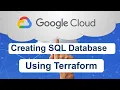Deploy SQL Database In GCP Using Terraform