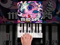 Download Lagu Monitoring Deco*27 feat. Hatsune Miku Piano Tutorial #shorts
