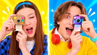 أشغال ورقية سهلة نصنعها بأنفسنا! صنعنا ألطف الأشياء من الكرتون والأدوات البسيطة! 🎀