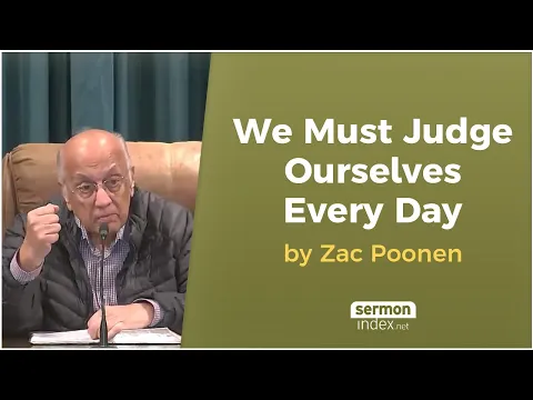 Download MP3 We Must Judge Ourselves Every Day by Zac Poonen