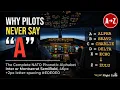 Alpha to Zulu The Complete NATO Phonetic Alphabet Every Pilot Must Know
