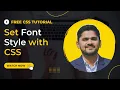 How to Set Font Style in CSS font-style property Amit Thinks 2022