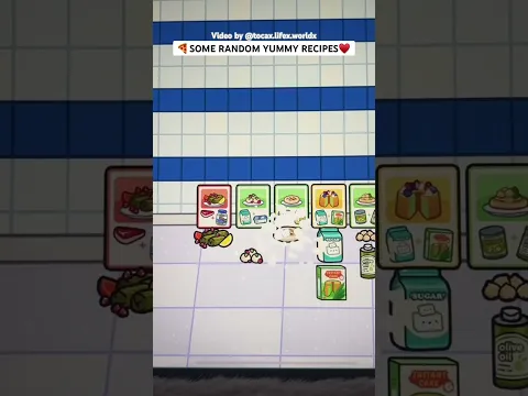 🍕SOME RANDOM AND YUMMY RECIPES IN TOCA BOCA THAT U NEED TO TRY!🥰 by @tocax.lifex.worldx