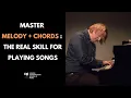 Lagu How To Combine Piano Chords And Melody In Songs