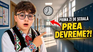 Prima zi de scoala! Am ajuns prea devreme?
