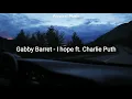 Gabby Barret ft. Charlie Puth - I Hope  (Tradução/Legendado)
