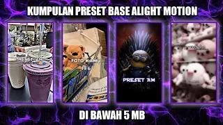 Download KUMPULAN 20 PRESET ALIGHT MOTION TERBARU 2022 | DIBAWAH 5MB VIRAL TIKTOK MP3