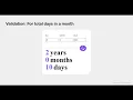 Solution of Age Calculator App Challenge by Frontend Mentor