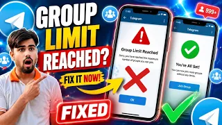 How to Fix Telegram Group Limit Reached Problem 2026 Guide