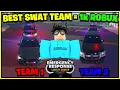 Create THE BEST SWAT TEAM and win 1 000 ROBUX Emergency Response Liberty County