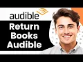 How to Return Books on Audible