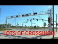 Railroad Crossing Compilation Of The SACRT Blue Line All Signal Crossing s In Order 4K