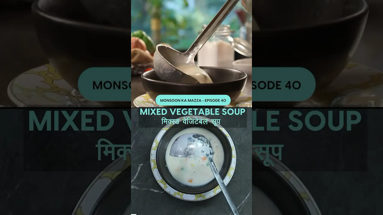 Ultimate warm soup for your monsoon evenings.. Mix Vegetable Soup !! #shorts #youtubeshorts