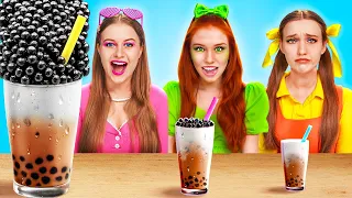 NEW 123GO! Giant, Medium & Tiny Food! 🍔🍕Epic Battle for 24 Hours