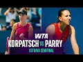 Diane Parry vs Tamara Korpatsch 2026 Ostrava Semifinal WTA Match Highlights