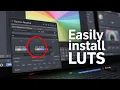 Download Lagu Best Way To Import LUTS In Davinci Resolve + Fix ‘Not Showing’