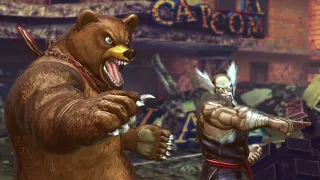 Street Fighter X Tekken Heihachi Kuma Team Intro 