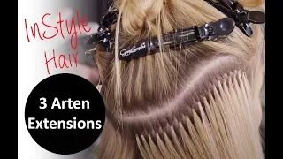 Extensions InStyle testet 3 Arten der Haarverlangerung