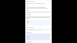 creating to a list coding 19