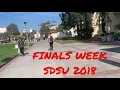 SDSU day in the life Finals Week