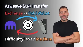 how to transfer arweave ar from kraken to ledger nano s plus and back