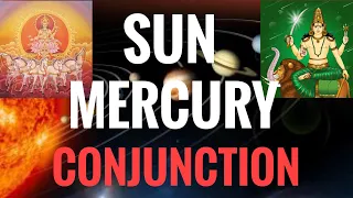 Sun Mercury Conjunction Sun conjunct Mercury Budha Aditya Yoga