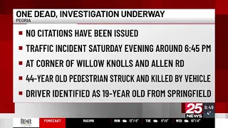 Autopsy set for man killed after being hit by car in Peoria