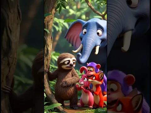 धीमे जानवर ने सबकी जान बचा ली 🥺 #moralstories #shorts #tiktok