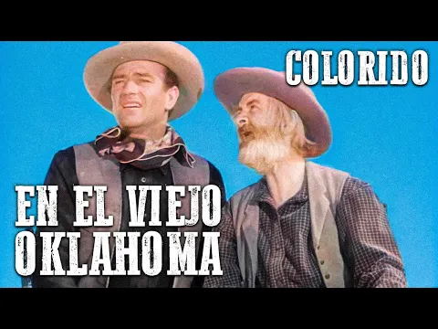 Download MP3 En el viejo Oklahoma | COLOREADO | John Wayne | Película de Vaqueros