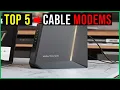 Top 5 Best Cable Modems in 2023 - The Best Cable Modems Reviews