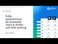 DiffblueLive - Autonomous AI powered unit test writing for Java Kotlin