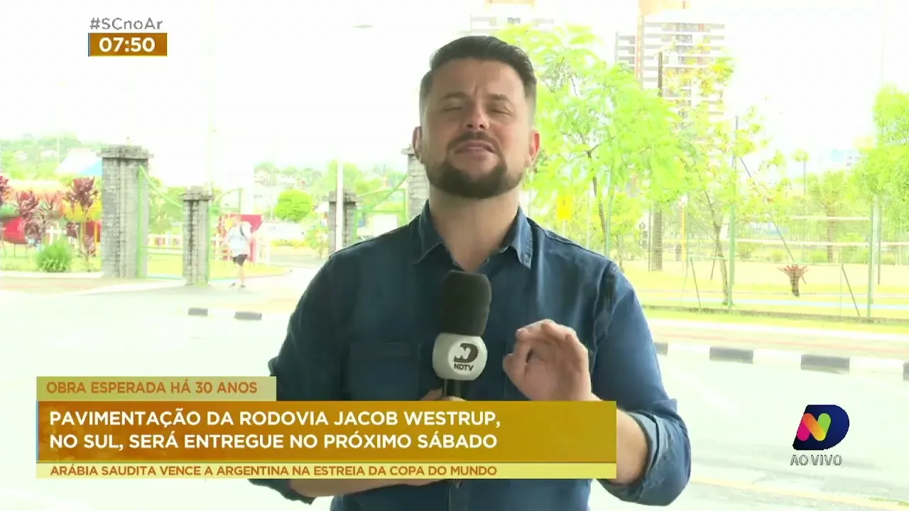 Rodovia que liga as cidades de Forquilhinha e Maracajá, no Sul de SC, finalmente fica pronta