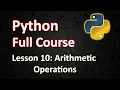 Arithmetic Operations in Python