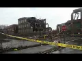 Bridgeport demolition work takes out utility pole cuts power says