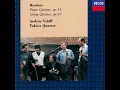 Brahms: Piano Quintet in F minor, Op. 34: 1. Allegro non troppo