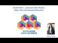 HackerRank - Japanese Cities Names SQL Interview Question Solution