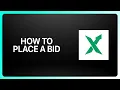 How To Place A Bid On Stockx Tutorial