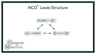 NCO - Lewis Structure Draw Lewis Dot Structure of Cynate Ion
