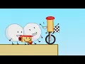 BFDI 19-8 but everyone except for bubble announcer is match bubble announcer are snowball